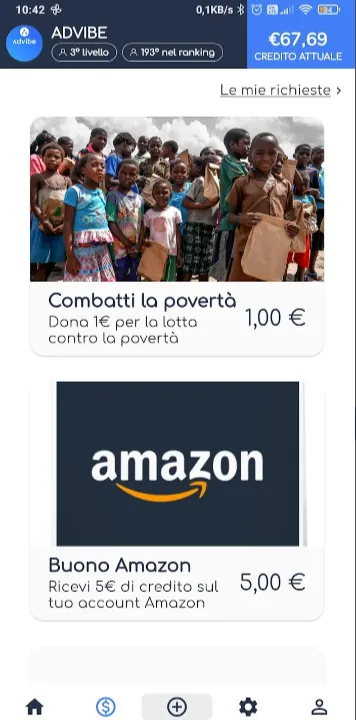 advibe app per guadagnare soldi guardando video