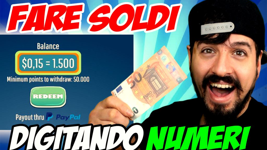 fare soldi digitando numeri