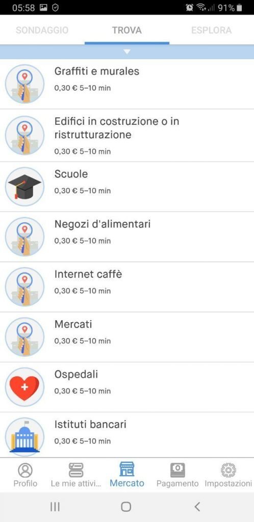 premise soldi online