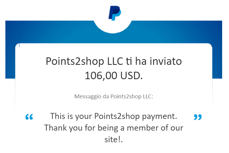 point2shop guadagnare soldi su paypal