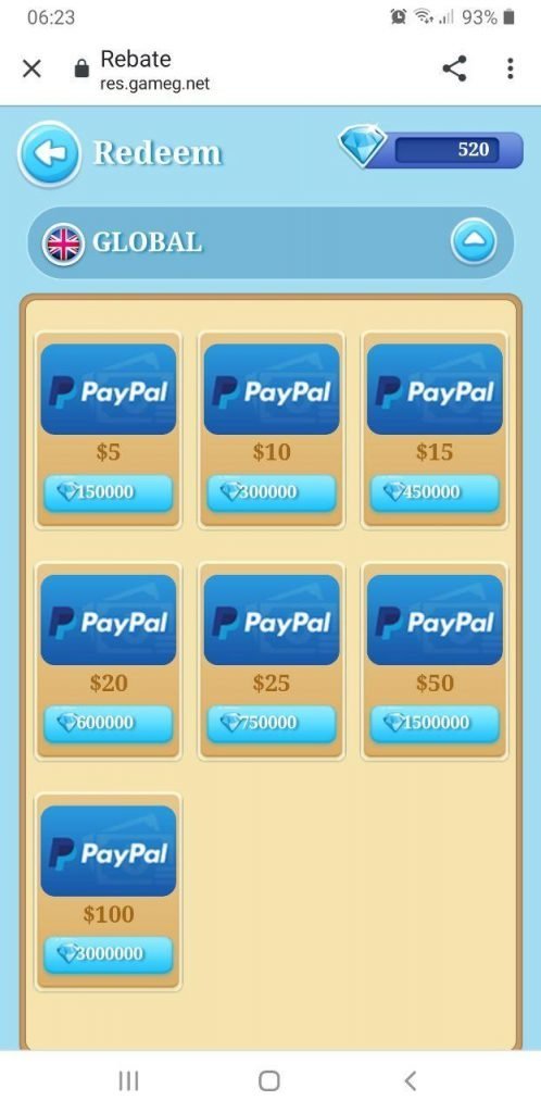 paypal payment