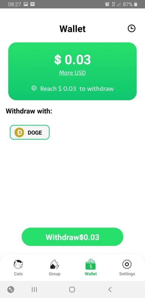 catsgarden app payment